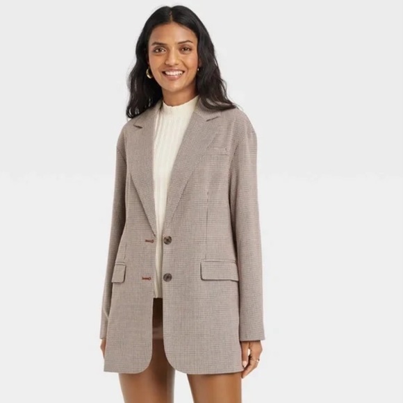Target Houndstooth Blazer - Picture 1 of 2
